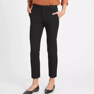 Banana Republic Black Wool Avery Pant - 2s - Petite